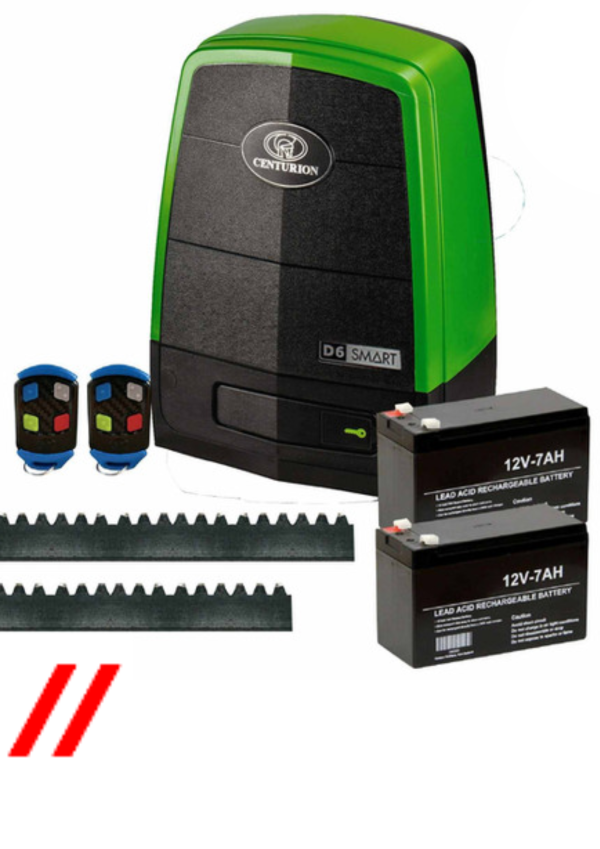 centurion sliding gate motor d6 smart with installation
