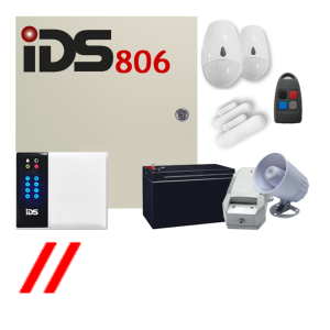 ids 806 wireless 8 zone kit with installation