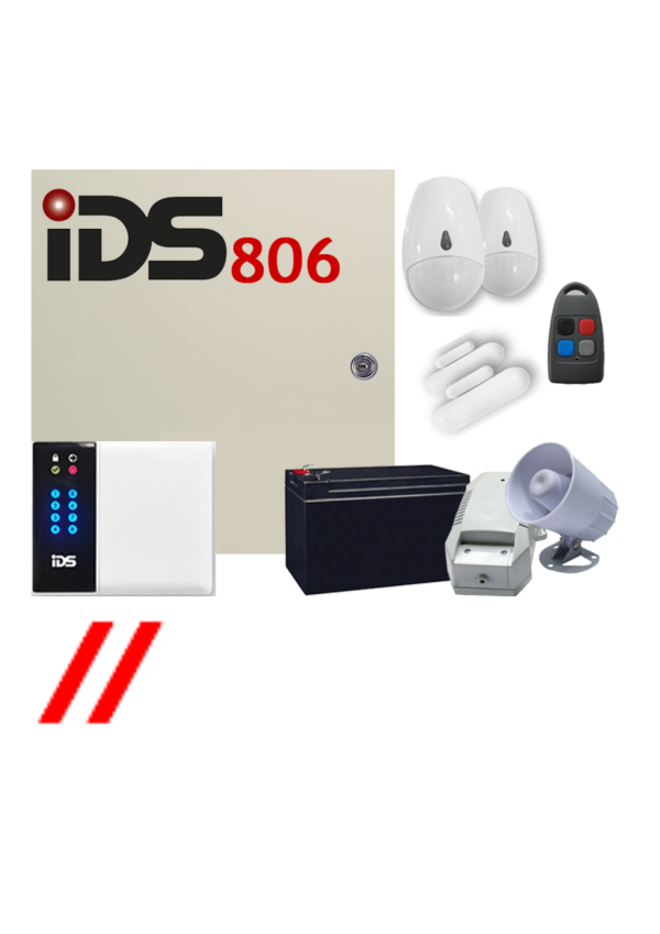 ids 806 wireless 8 zone kit with installation
