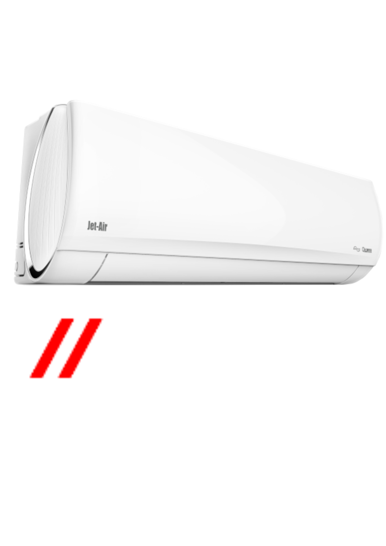 jet air j smart midwall inverter 12 000 btu (wifi) with installation
