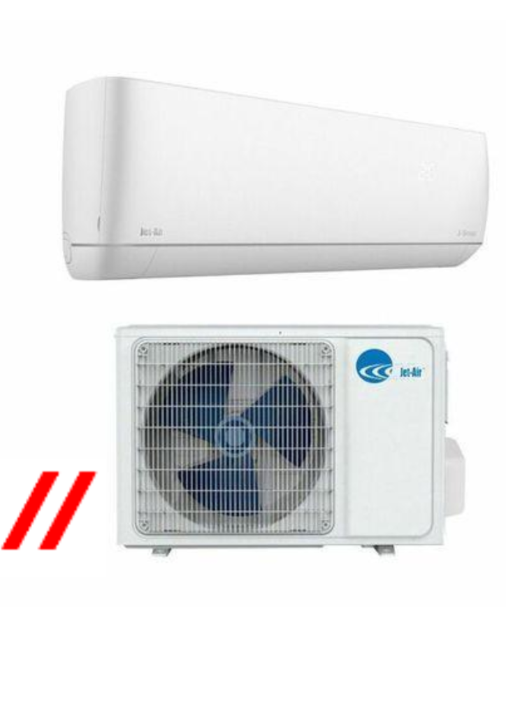 jet air j smart midwall split inverter 18000btu (wifi) with installation