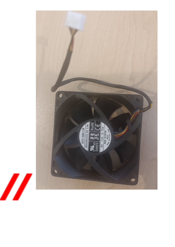 efc 08e12w brashless dc fan